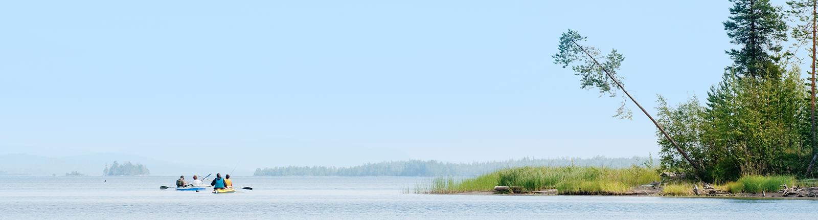 Kayaking in Saint John Canada