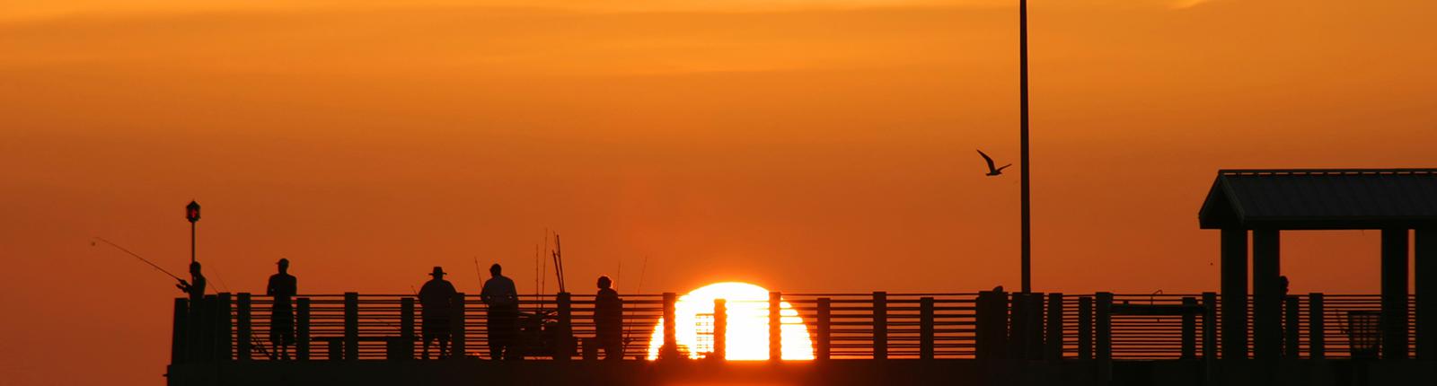 Gorgeous sunset soaking the Jose Marti Park in Tampa, FL