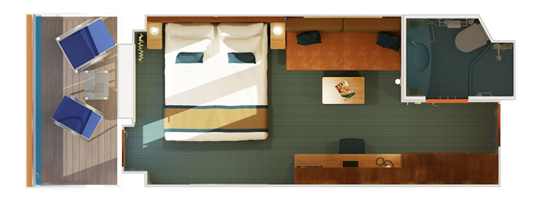 carnival cruise stateroom layout