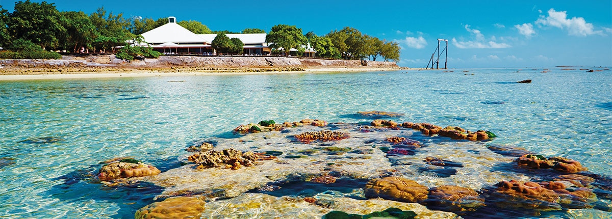 Stunning view of the beach in Gladstone, Australia.