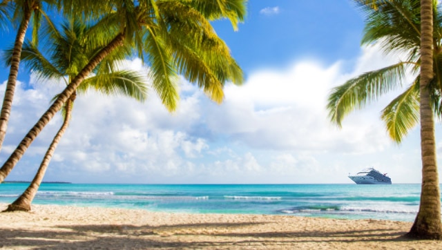 beach scene