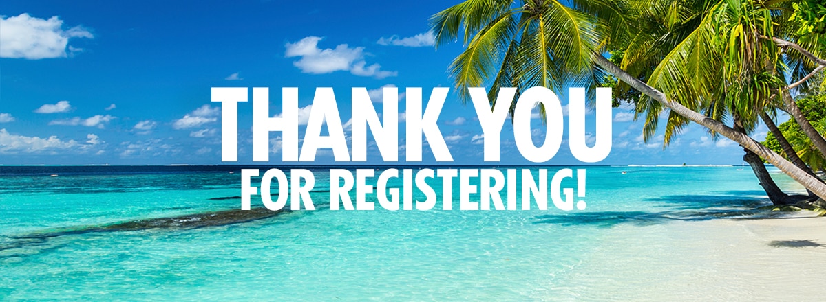 Thanks For Registering