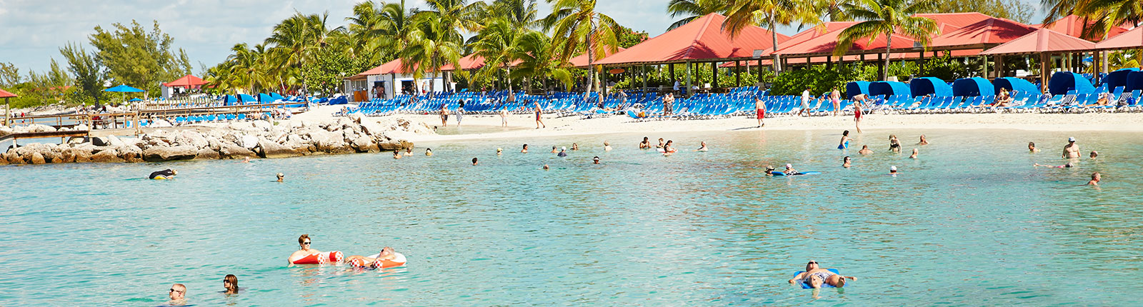 people swimming in princess cays