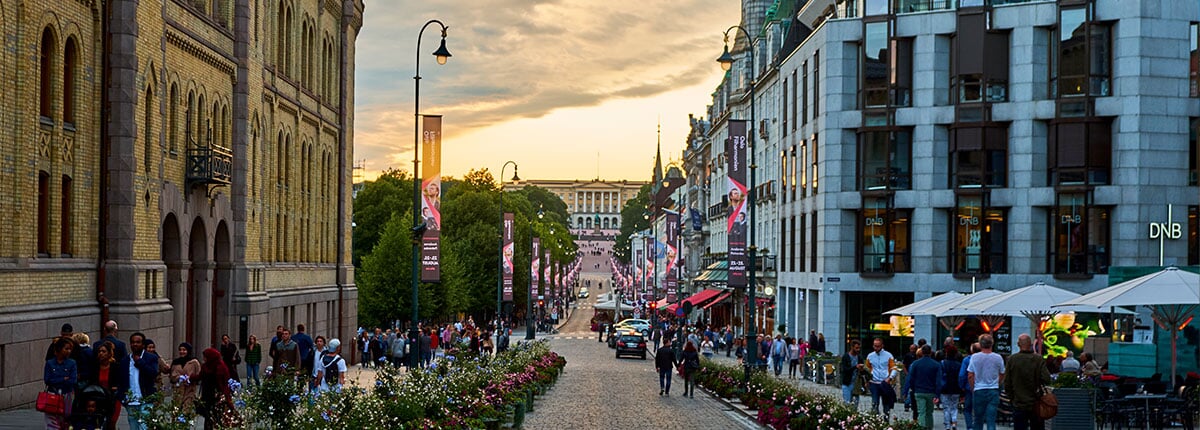 view of the city of oslo