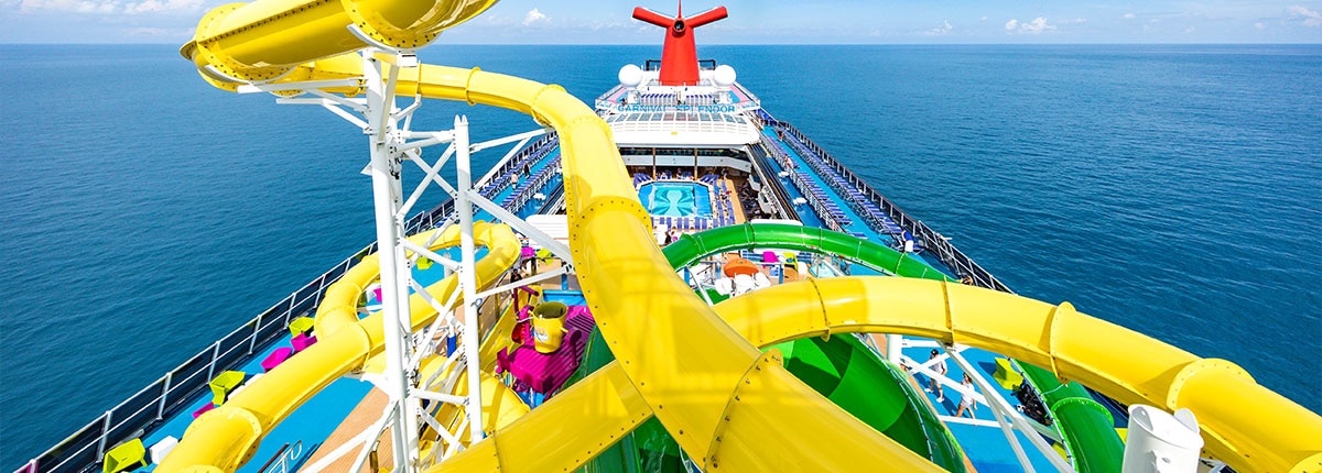 carnival dream cruise ship slide