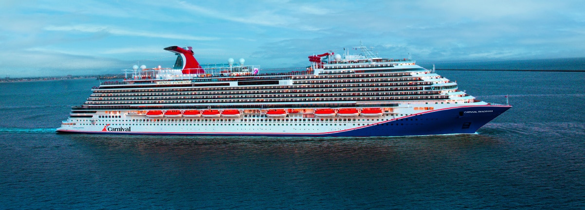 carnival panorama sailing at sea 