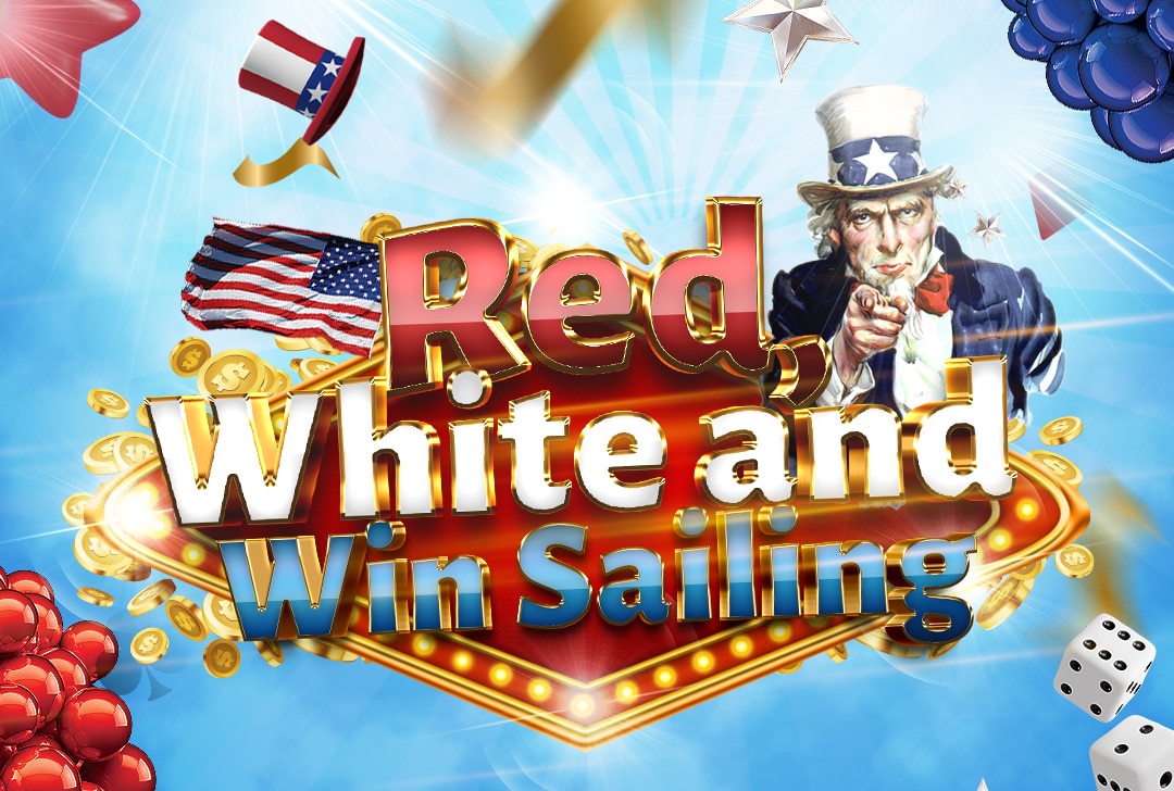 casino red white and win sailing